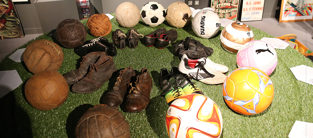 Découvrez la nouvelle exposition temporaire : Foot évolutions